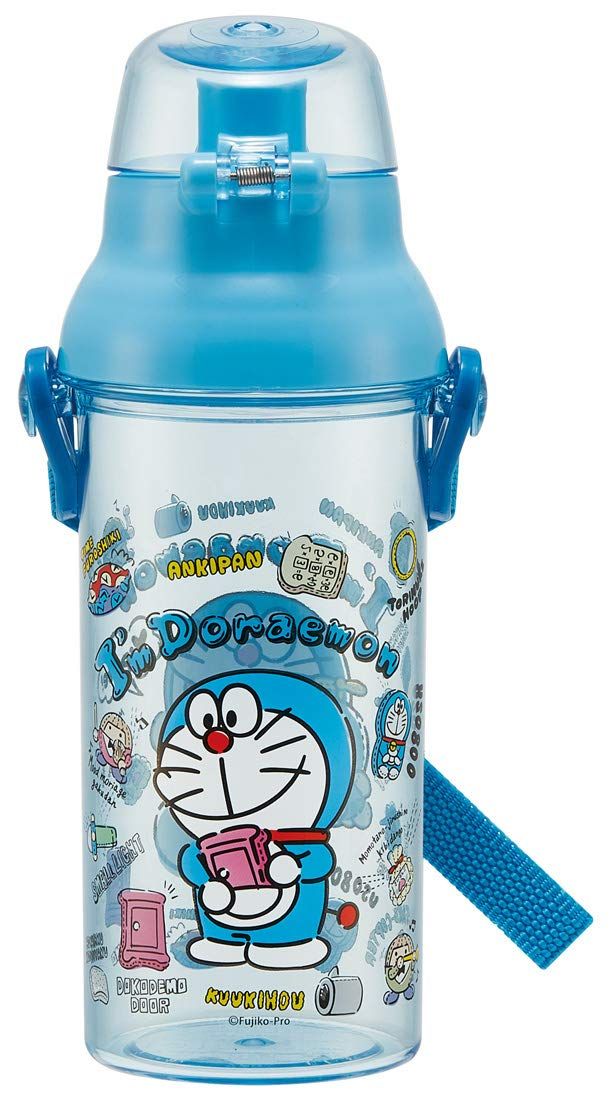 【数量限定】クリアボトル 480ml 水筒 ドラえもん 子供用 ぬいぐるみ サンリオ スケーター(Skater) PSB5TR