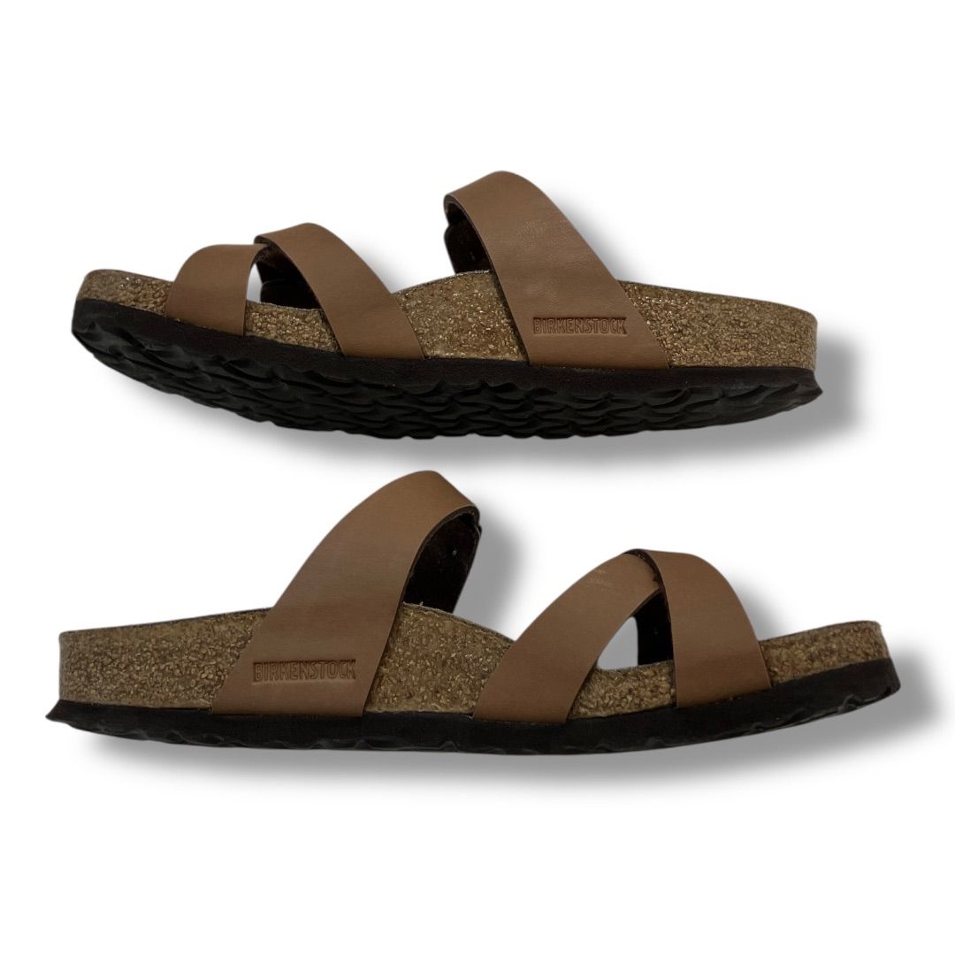 Birkenstock ブラウン サンダル 42 Gizeh / ギゼ オイルドレザー タバコブラウン | BIRKENSTOCK