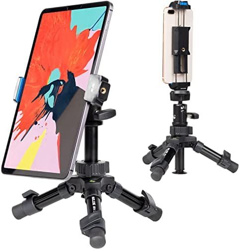 Amazon.co.jp特別セット SLIK スマホ三脚 スプリントS110 BH GM スマホ-タブレットホルダーセット 軽量 4段 レバーロック式 70~180mm幅対応 アクセサリーシュー装備 160961 ガンメタリック