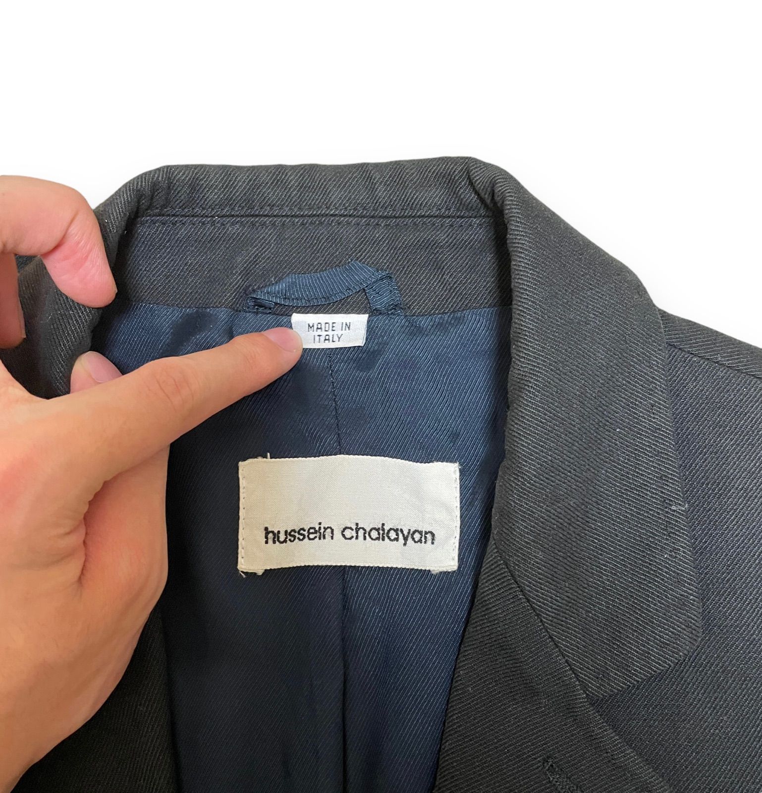 Hussein Chalayan】00s Archive tailored jacket - メルカリ