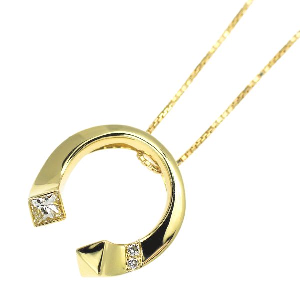 K18YG ダイヤモンド ペンダントトップ D:0.184ct D0.15ct K18YG ダイヤモンド ペンダントトップ D:0.184ct D0.15ct