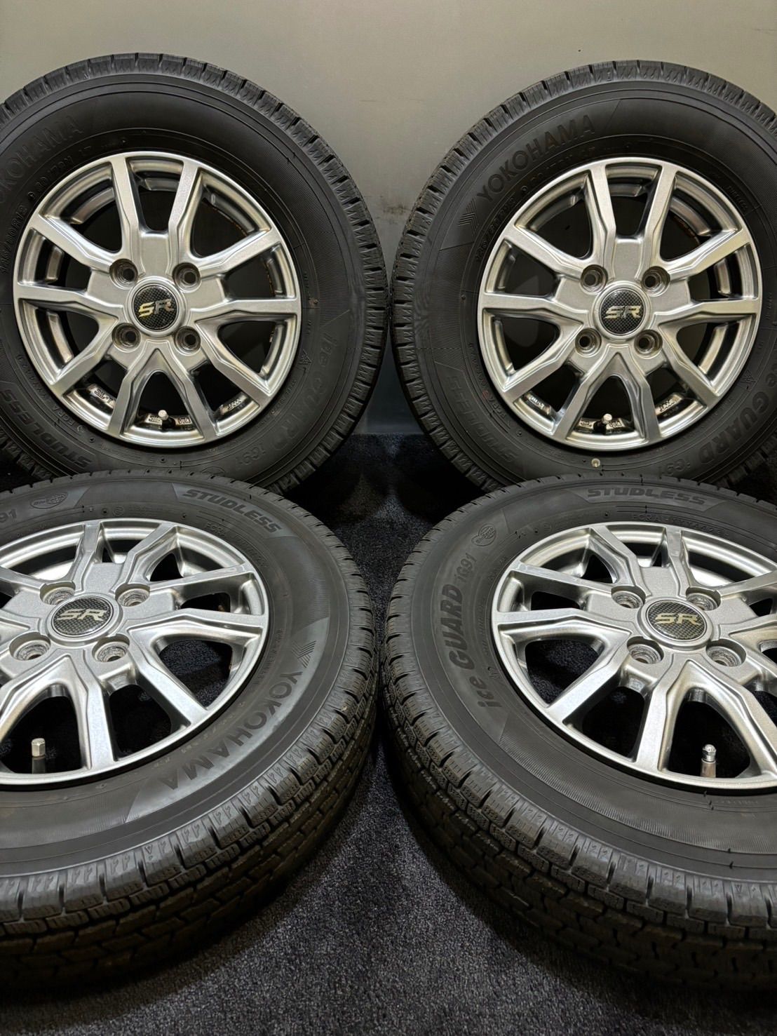 ヨコハマ JOB RY52 145/80R12 80/78N LT 4本 走行少（YOKOHAMA
