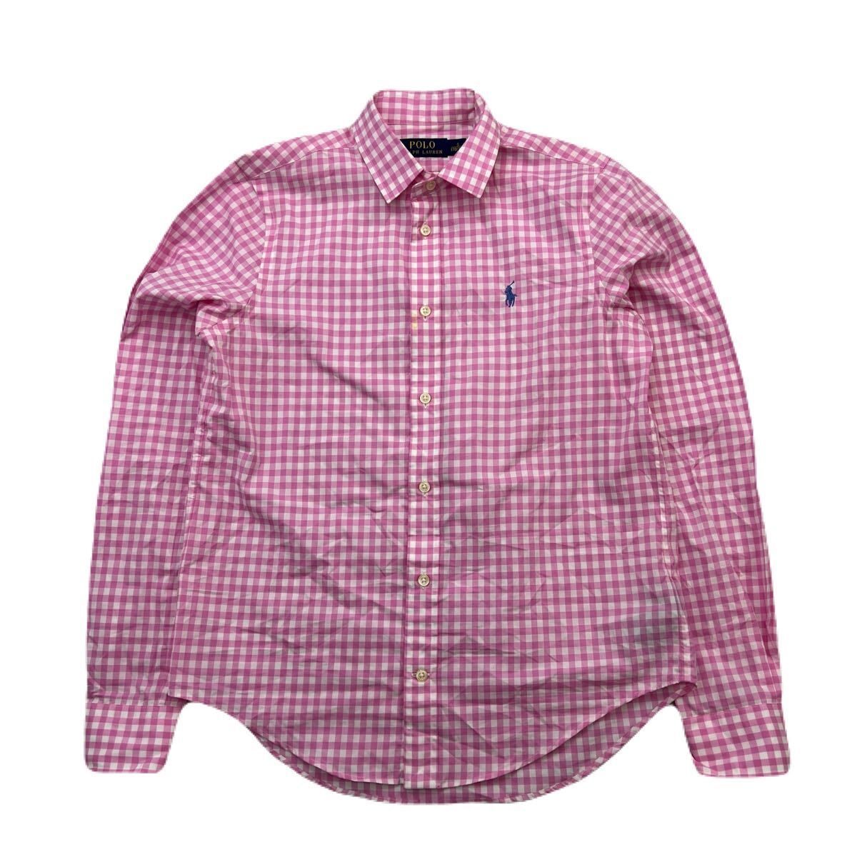 POLO RALPH LAUREN ポロ ラルフローレン ピンク ギンガム