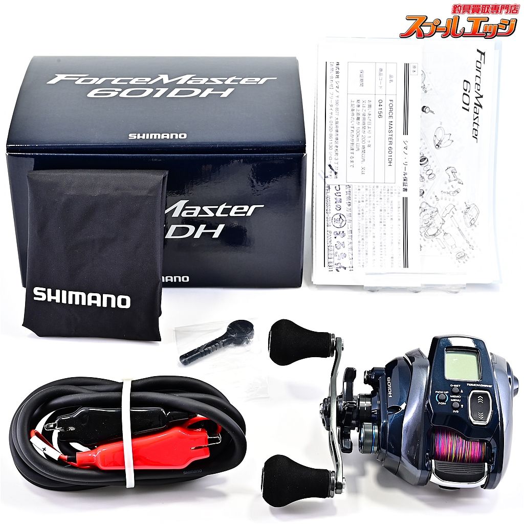 シマノ 20フォースマスター 601DH 使用距離1.3km 使用7.5時間 SHIMANO FORCE MASTER m41049