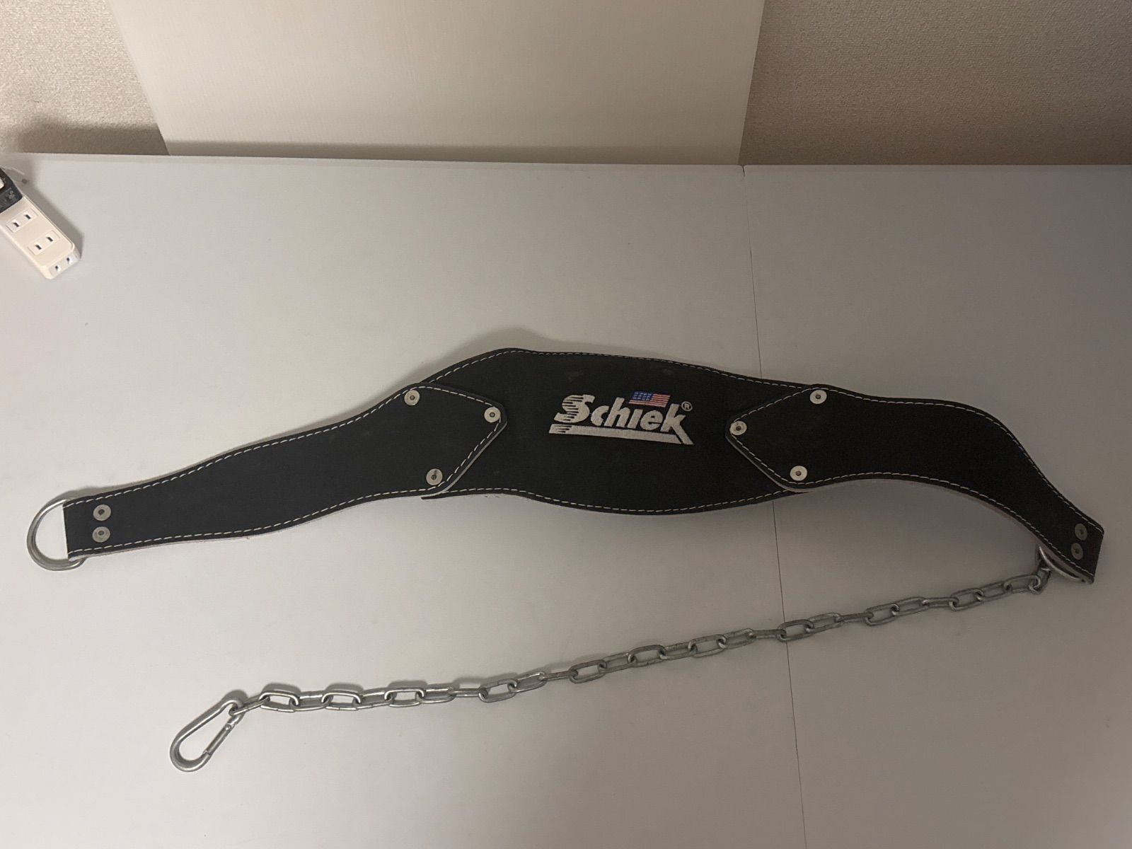 シークディッピングベルト schiek チンニングベルト 荷重ベルト ディップス 懸垂