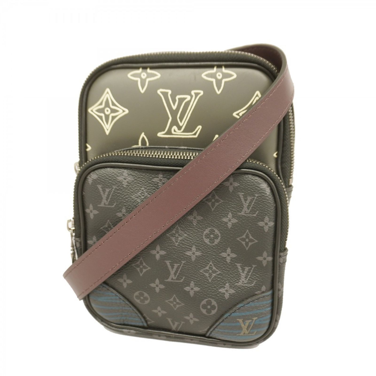 ルイ ヴィトン Louis Vuitton ルイ ヴィトン ボディバッグ モノグラム エクリプス アマゾンスリングバッグ M45439 ブラックメンズ