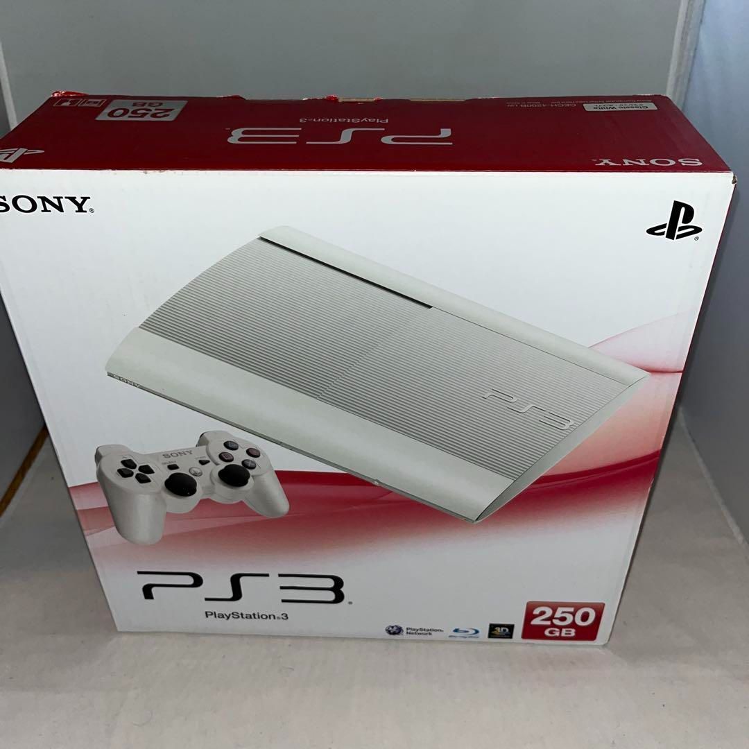 PlayStation3本体 クラシック ホワイト 250GB CECH-4200BLW プレイステーション３