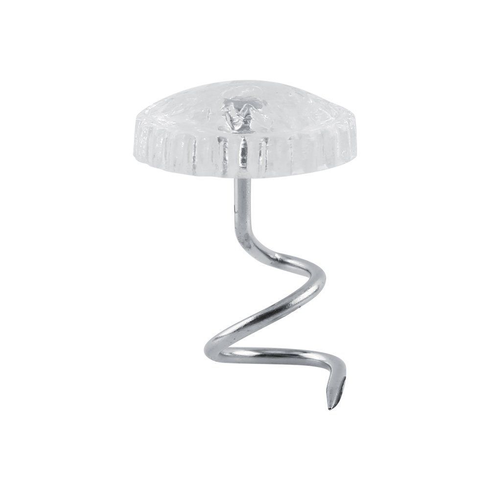 Size:30個 Hilitand スパイラルピン 滑り止め ツイスト ピン ソファー 布団 ヘッドライナー ズレ防止 固定用ピン(30個)