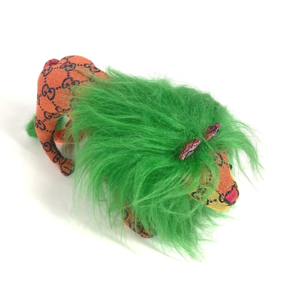 GUCCI グッチ ぬいぐるみ GG デコラティブ ライオン 670235 GG