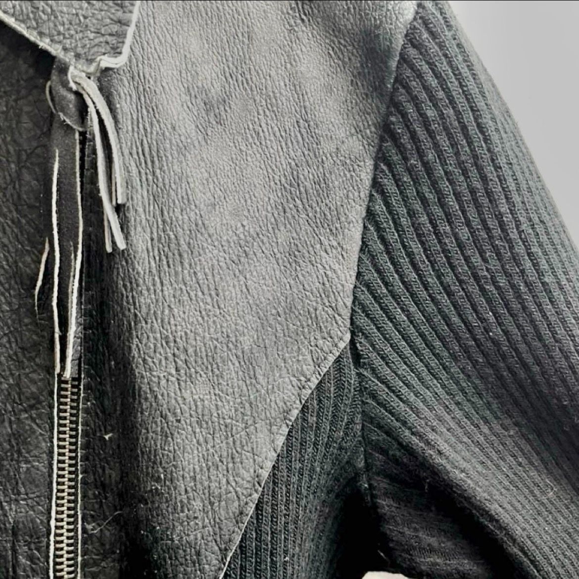 ニット ライダース