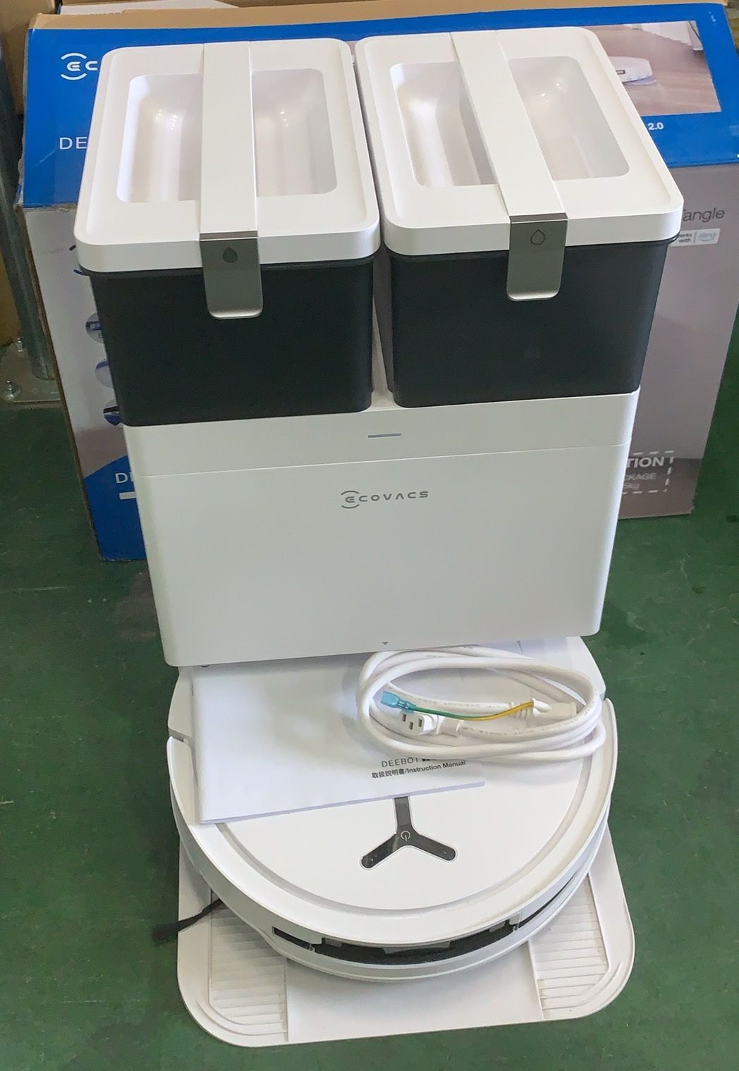 ECOVACS T50 OMNI ロボット掃除機 --523528