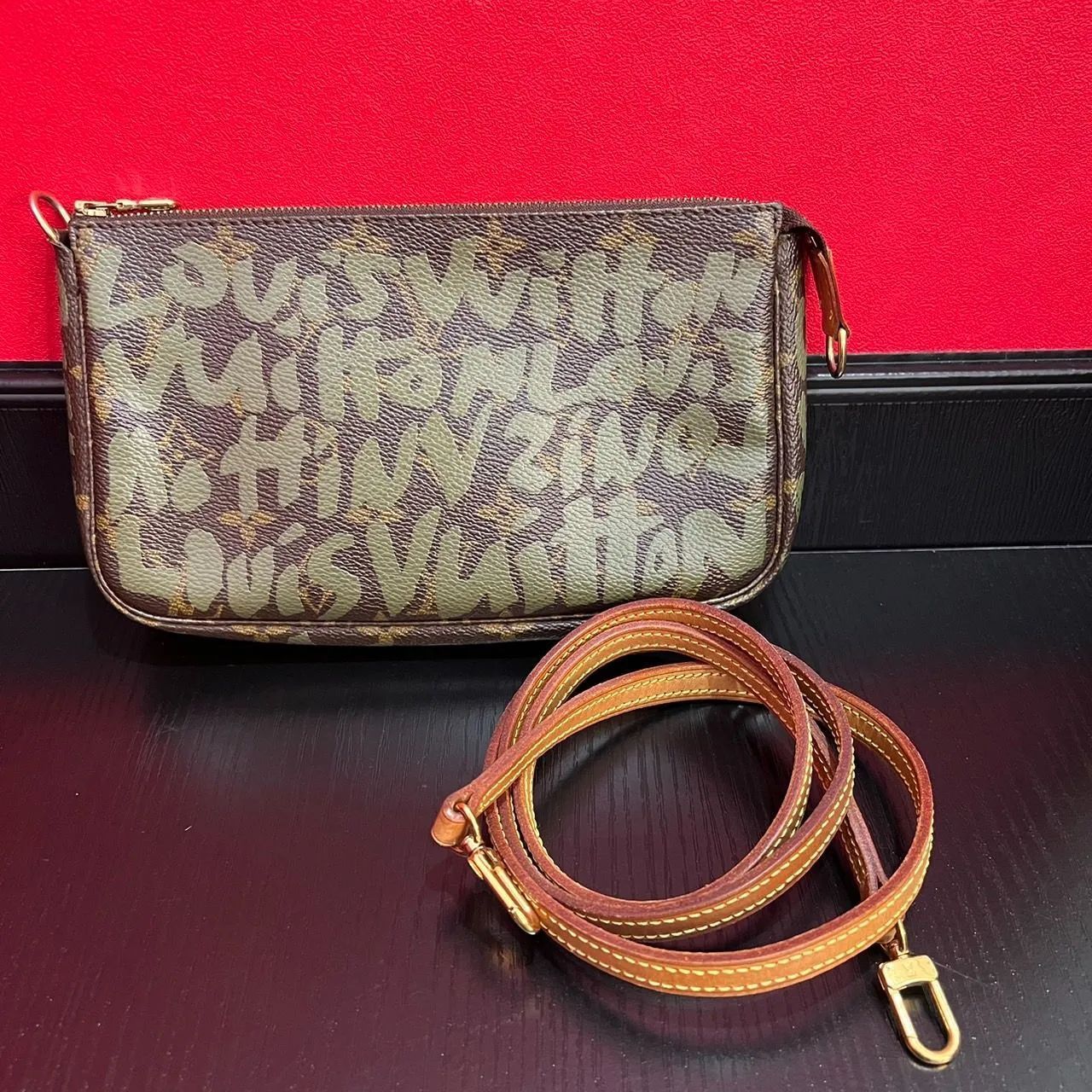 美品☆Louis Vuitton ルイヴィトン ショルダーバッグ ミニ ポシェット ...