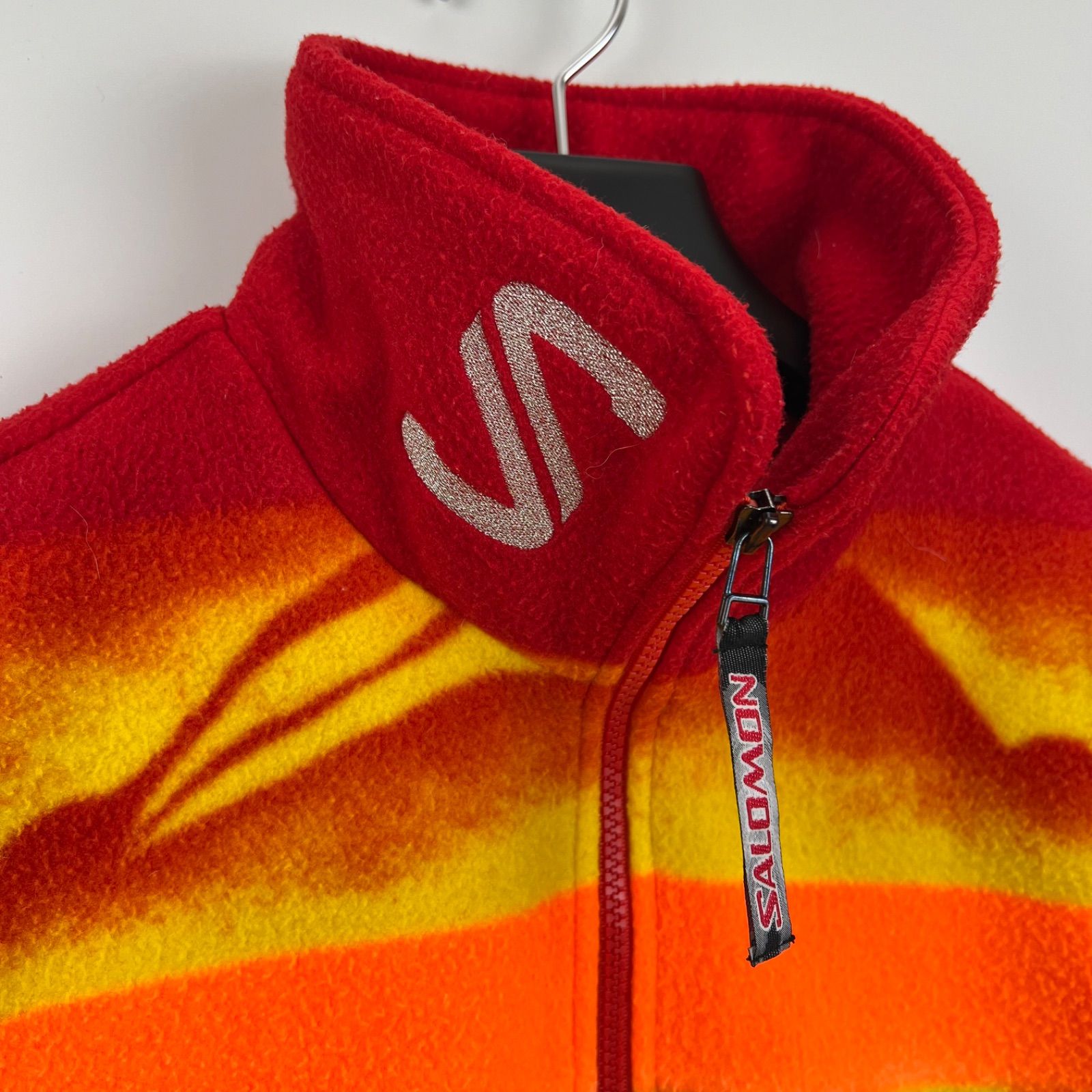 SALOMON 90s vintage sunset halfzip fleece M サロモン ヴィンテージ