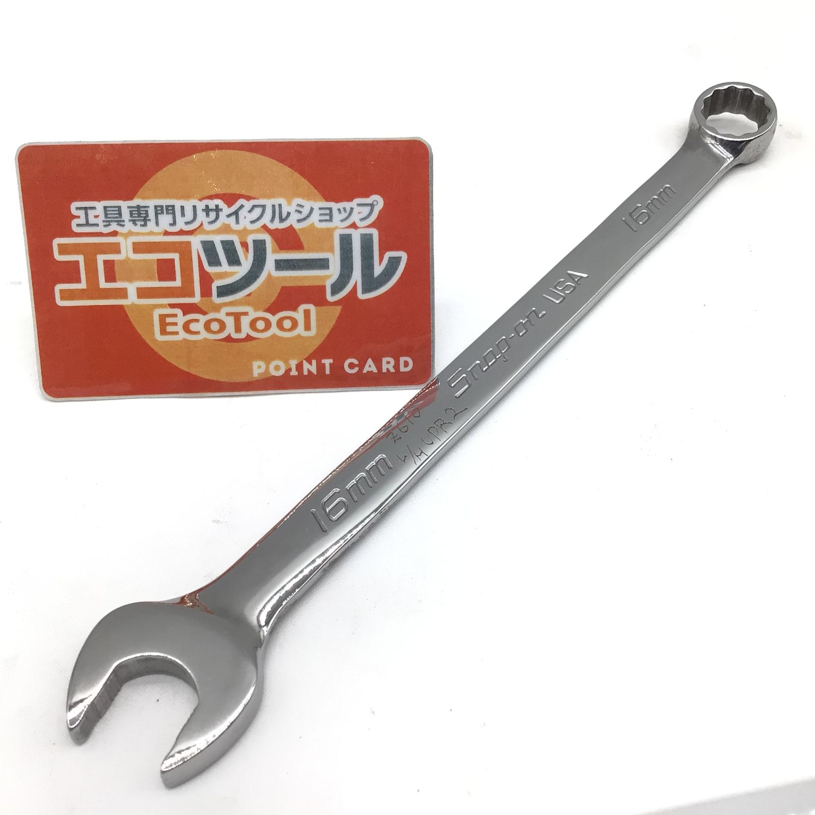 品 彫り跡あり Snap-on スナップオン コンビネーションレンチ SOEXM16 ITU3LG11W8WM エコツール半田店 M02