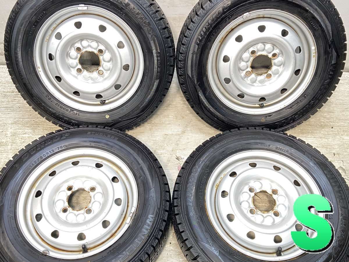 145/80R13 nダンロップ ウィンターマックス WM02 n TOPY M52