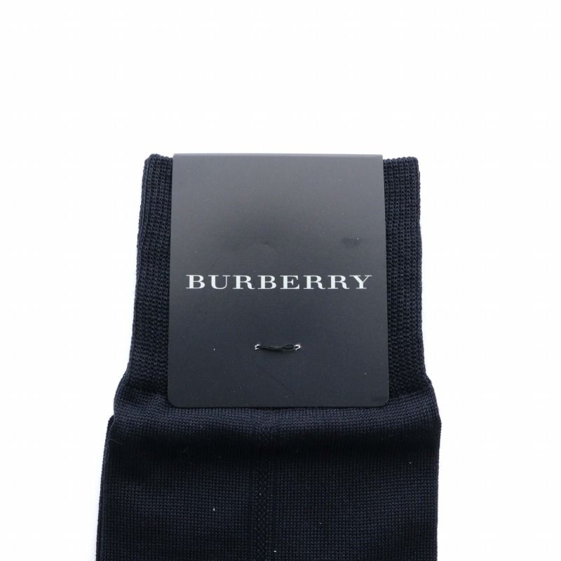 バーバリー　靴下 バーバリー BURBERRY 靴下 ソックス 3点セット ロゴ 刺繍 25