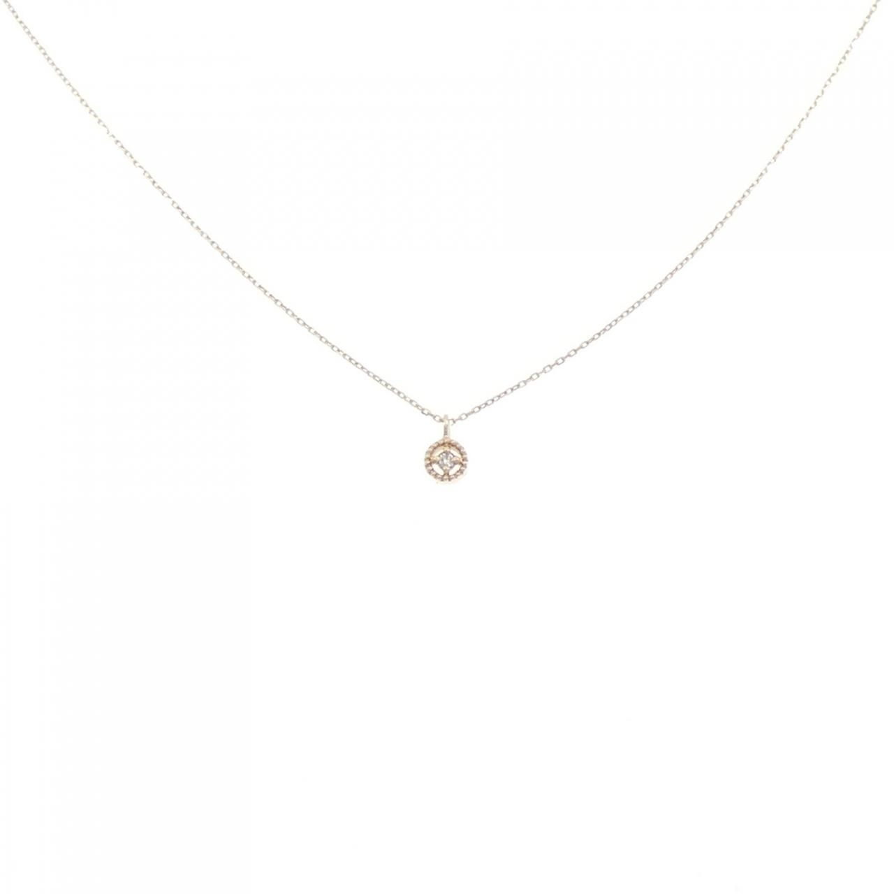 クミキョク ダイヤモンド ネックレス 0.01CT