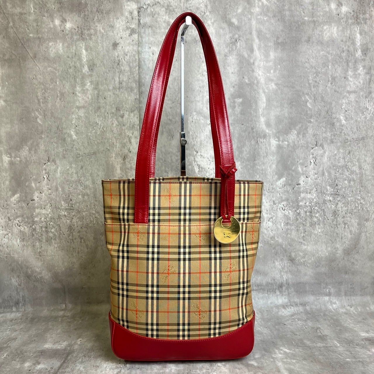 ✨良品✨BURBERRY バーバリー トートバッグ ハンドバッグ ノバ