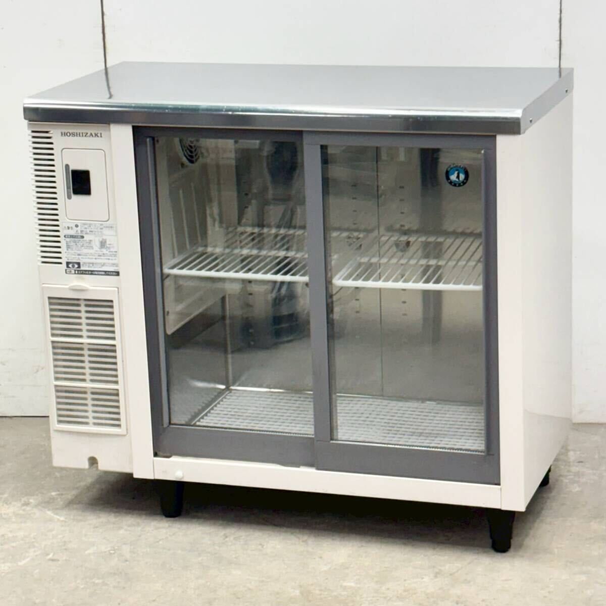 ホシザキ テーブル型冷蔵ショーケース RTS-90STB2 W900×D450×H800 単相100V スライド扉 台下ショーケース 厨房