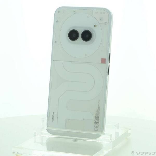 中古品〕Nothing Phone (2a) 128GB ミルク A10400066 SIMフリー 中古品〕Nothing Phone (2a) 128GB ミルク A10400066 SIMフリー