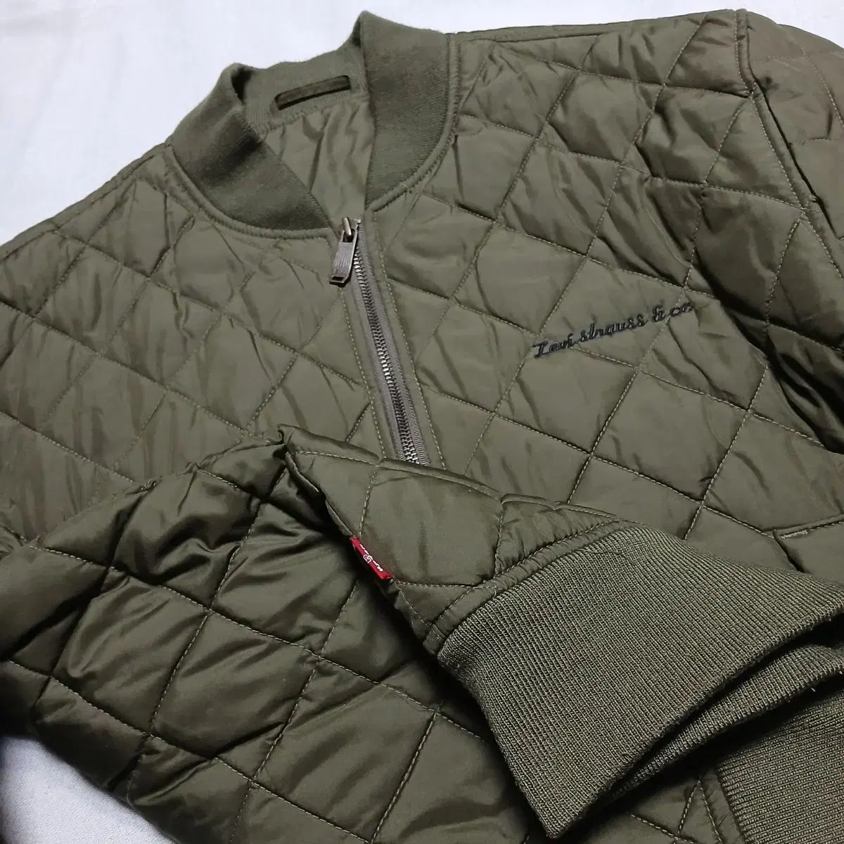 LEVI'S(リーバイス) Levi ' s ミリタリー キルティングジャケット キルティング ダウンジャケット ヘビー