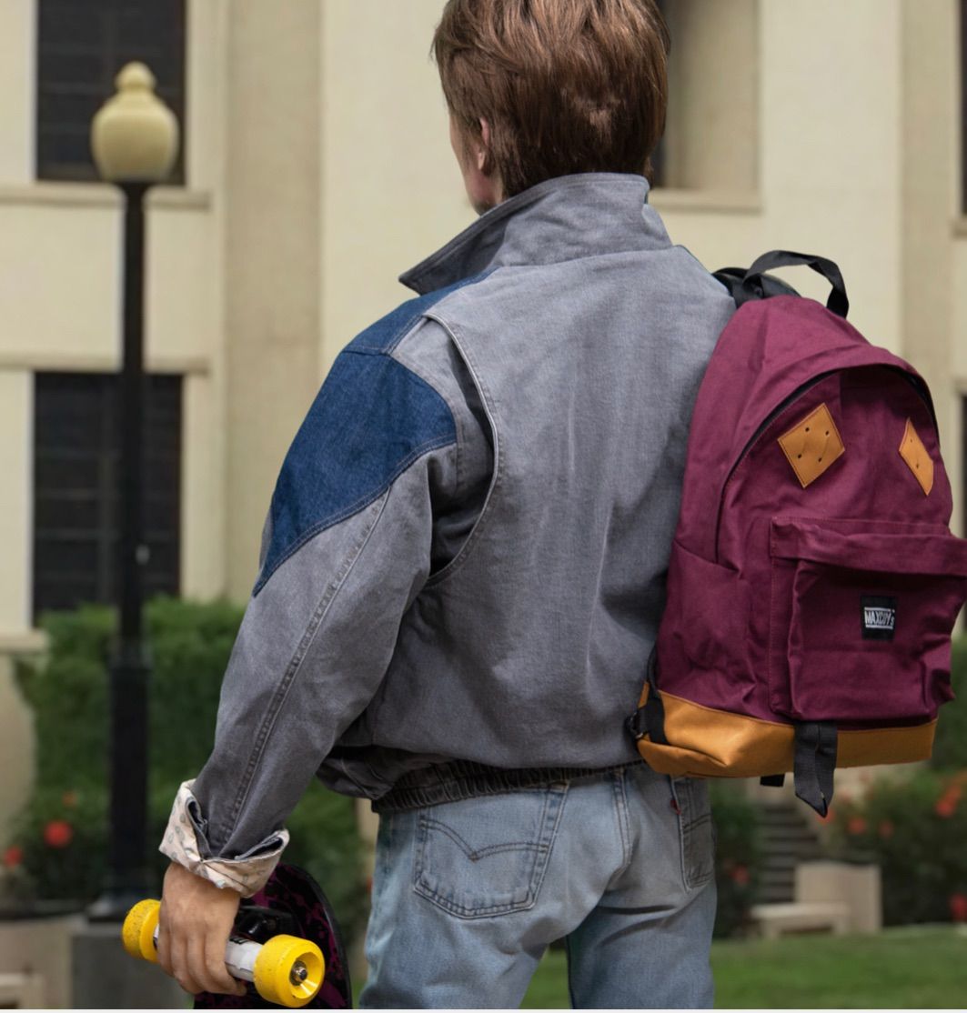 バック・トゥー・ザ・フューチャー風デニムジャケット - メルカリ