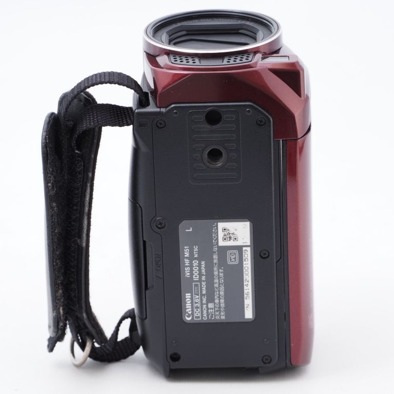 CannonキャノンデジタルビデオカメラiVIS HF M51レッド