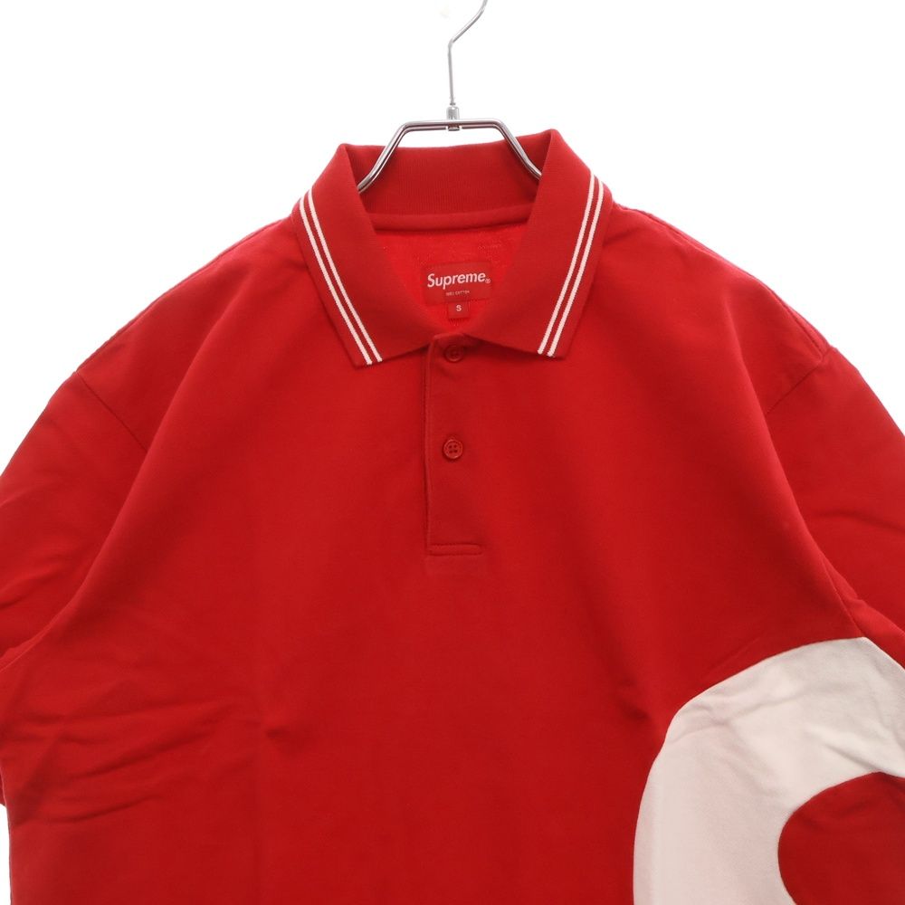チ*ー様 SUPREME Sロゴ半袖ポロシャツ 19ss レッド SUPREME (シュプリーム) 19SS S Logo Polo/S Sロゴ半袖