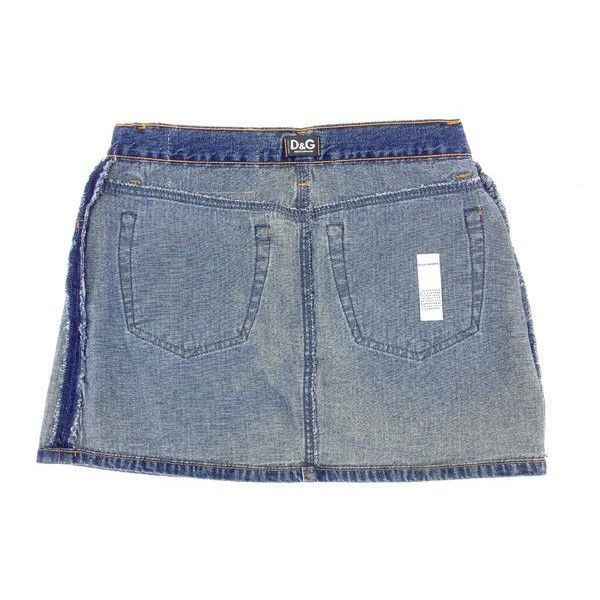 ドルチェ&ガッバーナ ドルガバ スカート ラインストーン付き ミニ ♯24
