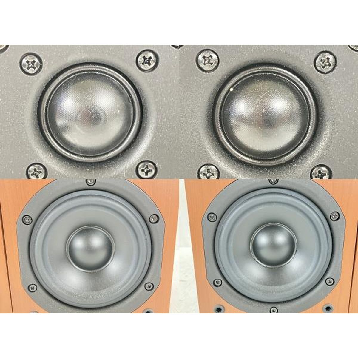DENON デノン SC-M41 スピーカー ペア 音響機材 ブックシェルフ