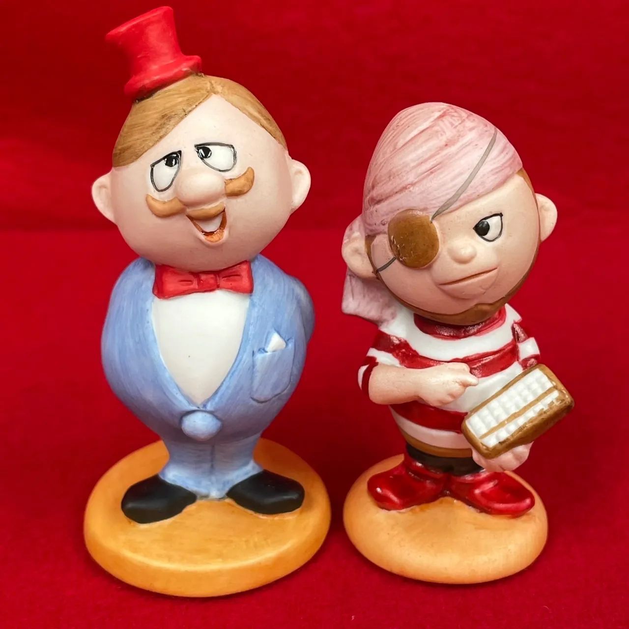 希少】ひょっこりひょうたん島 陶器人形 人形劇団ひとみ座 発行ひとみ