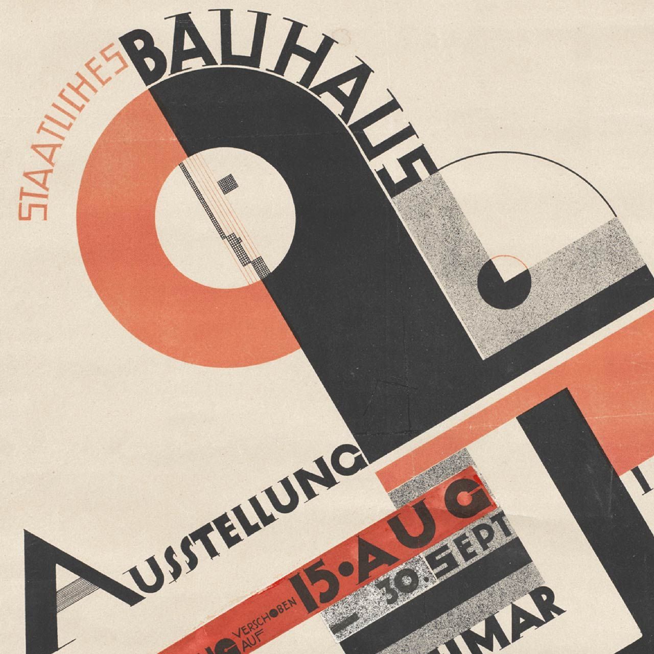 Bauhaus exhibition of 1923 ヨースト・シュミット バウハウス