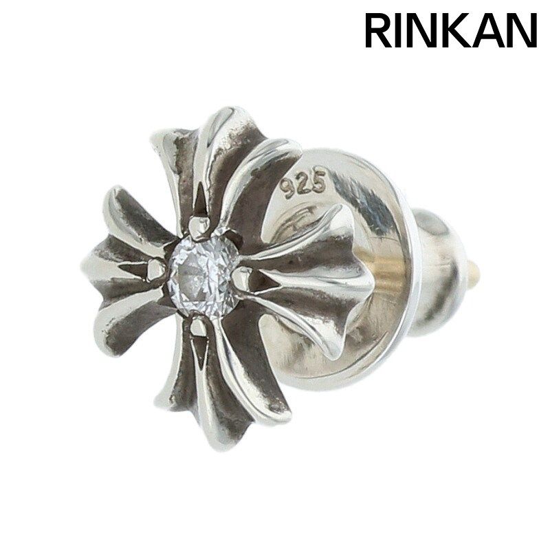 クロムハーツ クロス　ピアス No2 CH PLS/CHプラス クロムハーツ No2 CH PLS DIA/CHプラススタッド 1ダイヤ/シルバー