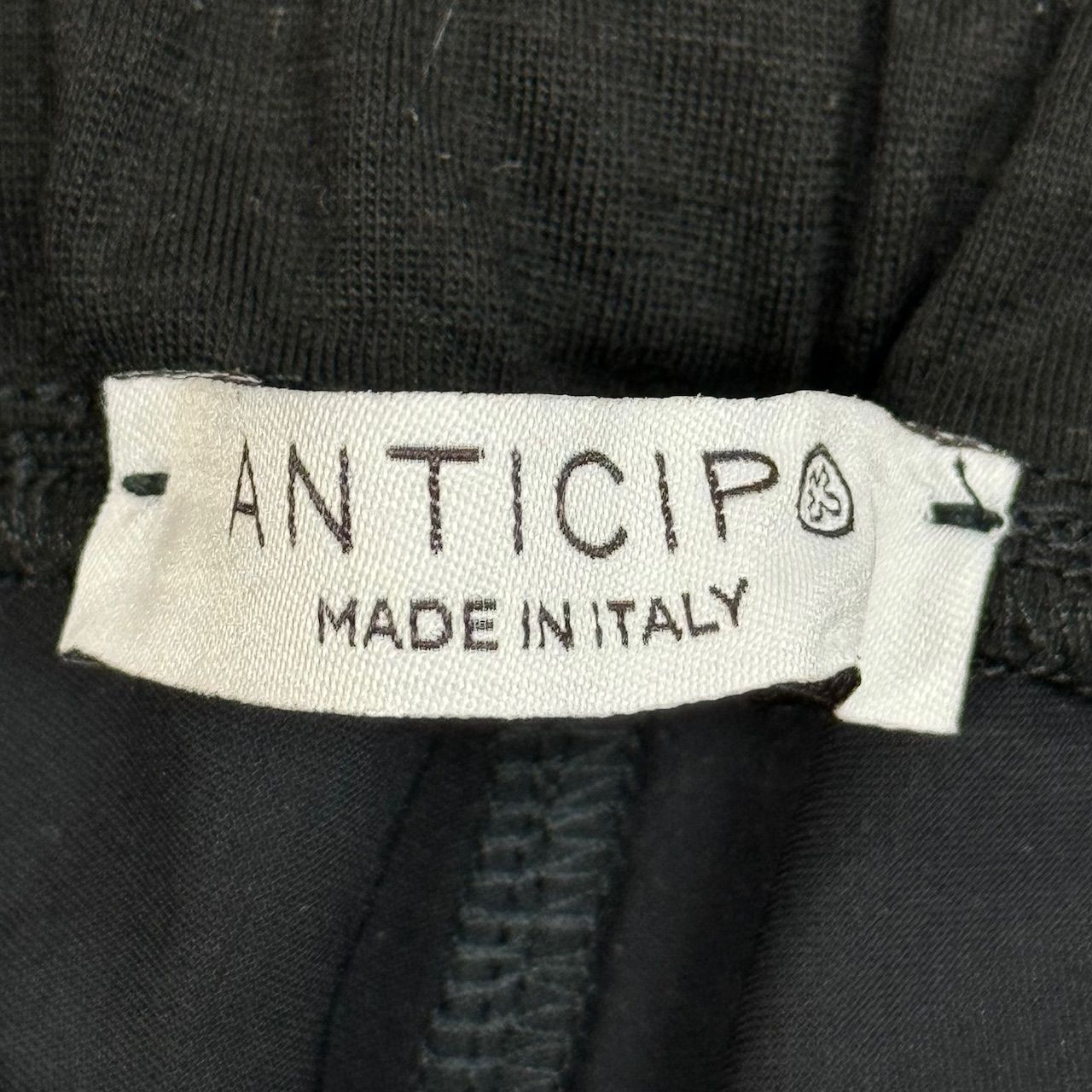 定価29700円 ANTICIPO ウォッシャブル ウールジャージー ジョガー
