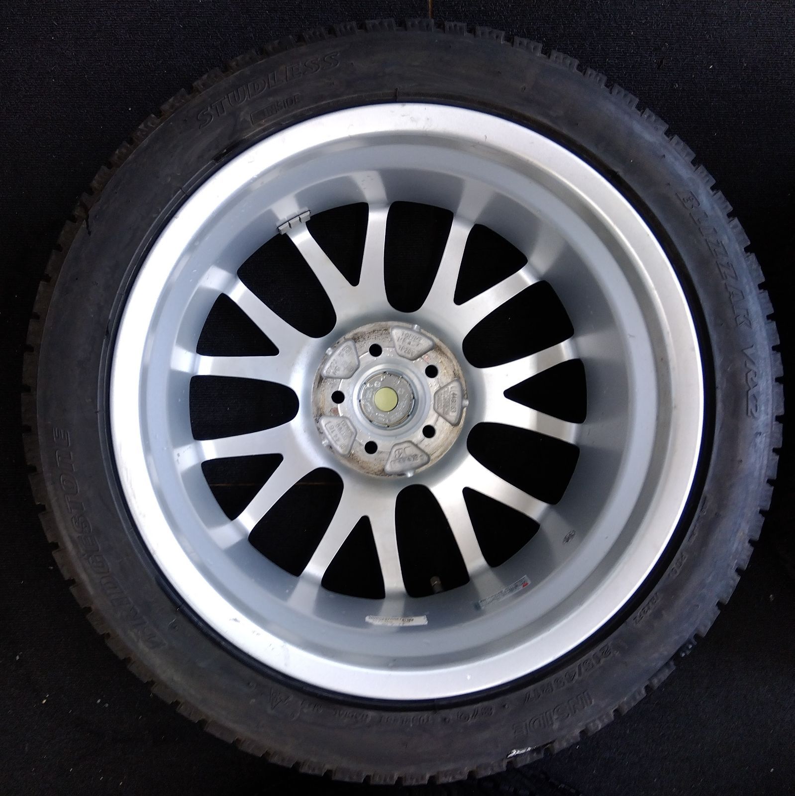 17×7J＋53】【215/45R17】中古美品 タイヤホイールセット 4本セット