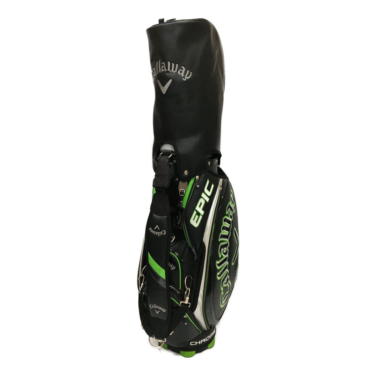  キャロウェイ Callaway キャディバッグ ブラック 黒 ゴルフバッグ エピック ツアーモデル 3点式ショルダー
