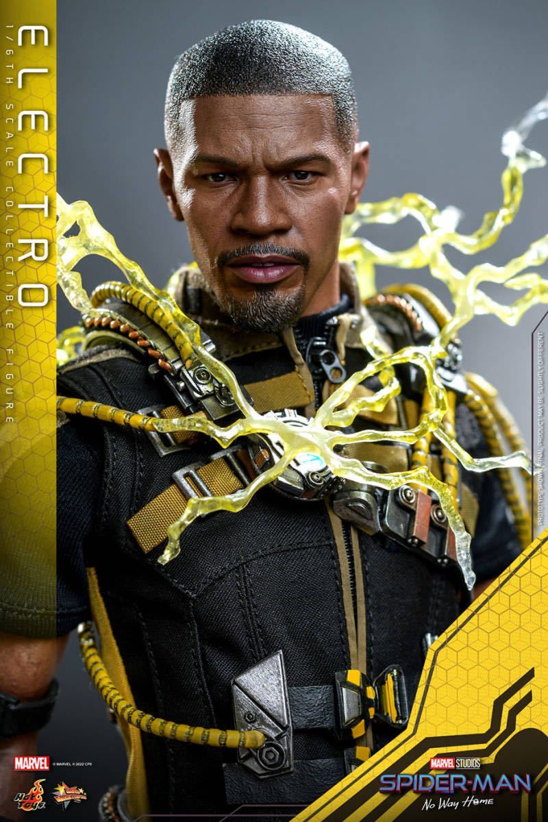 ホットトイズ スパイダーマン：ノー・ウェイ・ホーム 1/6 エレクトロ ムービー・マスターピース】『スパイダーマン：ノー・ウェイ
