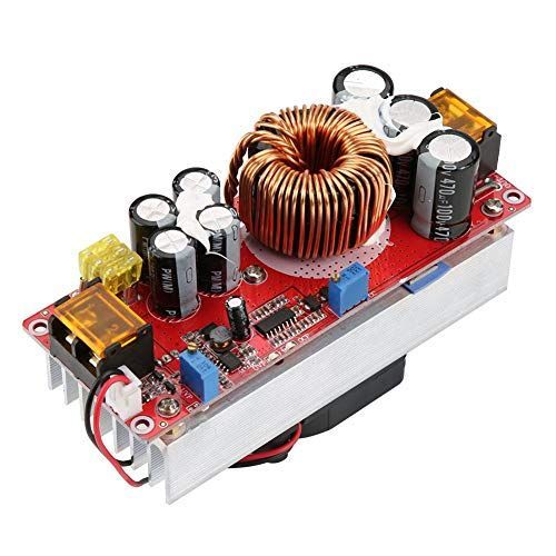 ソーラー充電LEDステップアップドライバー電源モジュール、DC-DC 10-60V?12-97V 1500W 30A電圧ステップアップコンバーターブーストCV電源モジュール