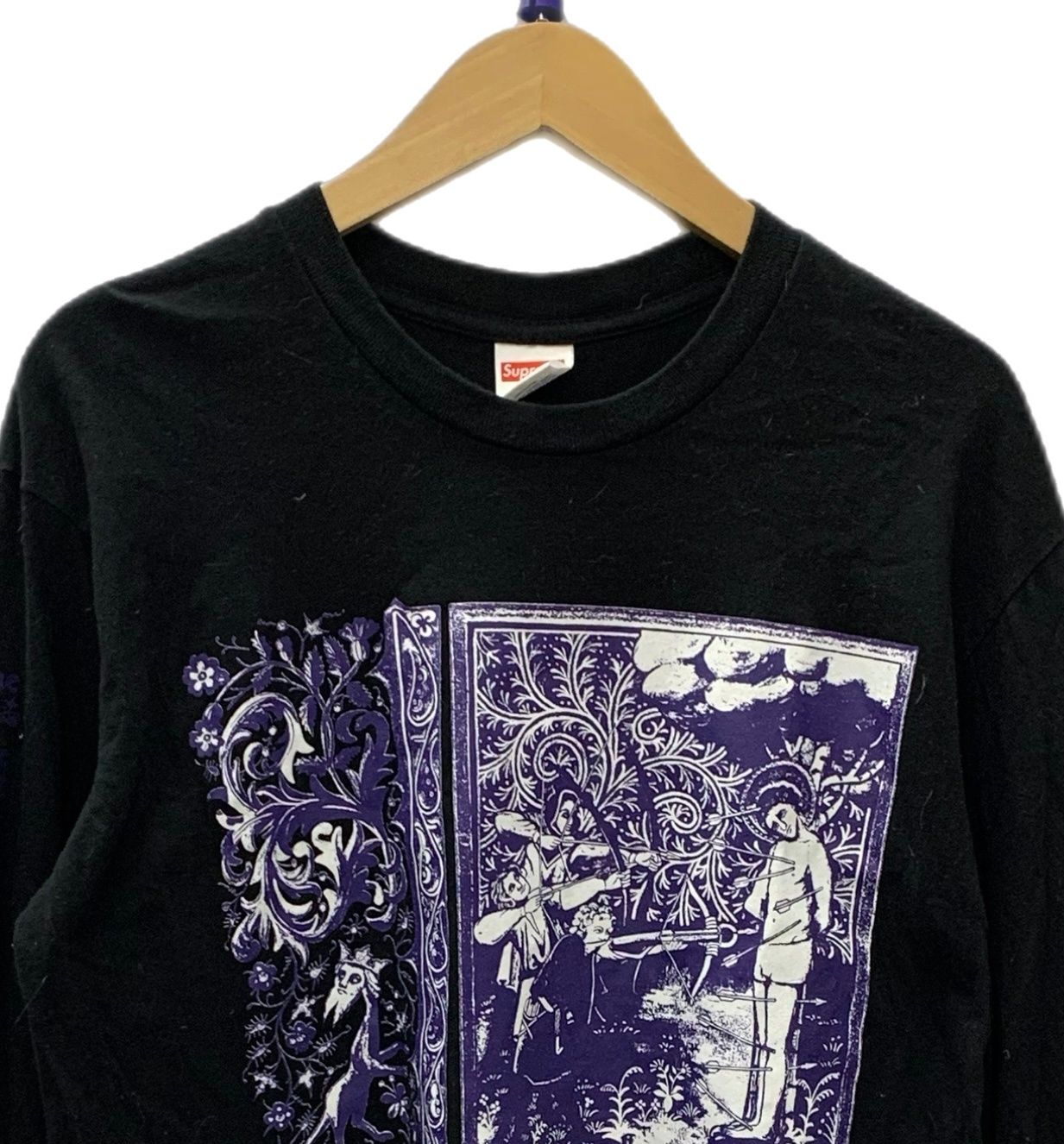 Supreme Saint Sebastian L/S Tee “Black”
