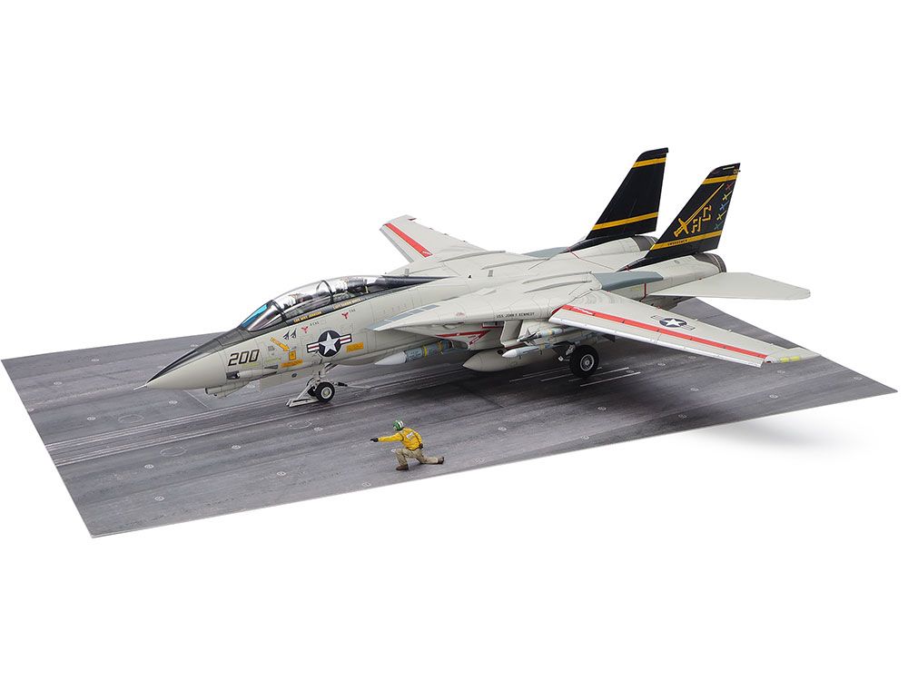 61122 1 48 グラマン F-14A トムキャット 後期型 発艦セット
