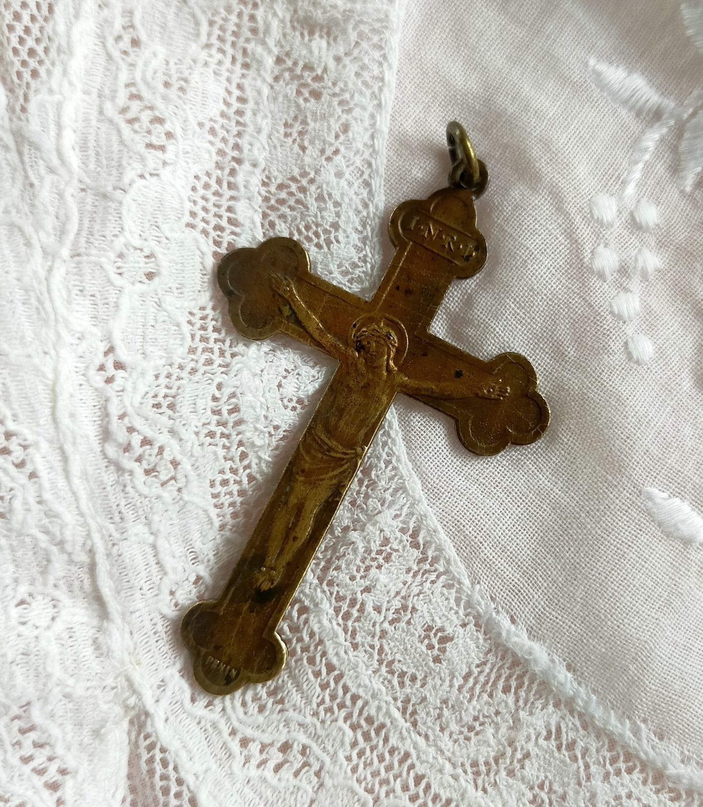 フランス アンティーク クロス ペンダントトップ 18k クロス ペンダントトップ アンティーク フランス / 405129 - メルカリ