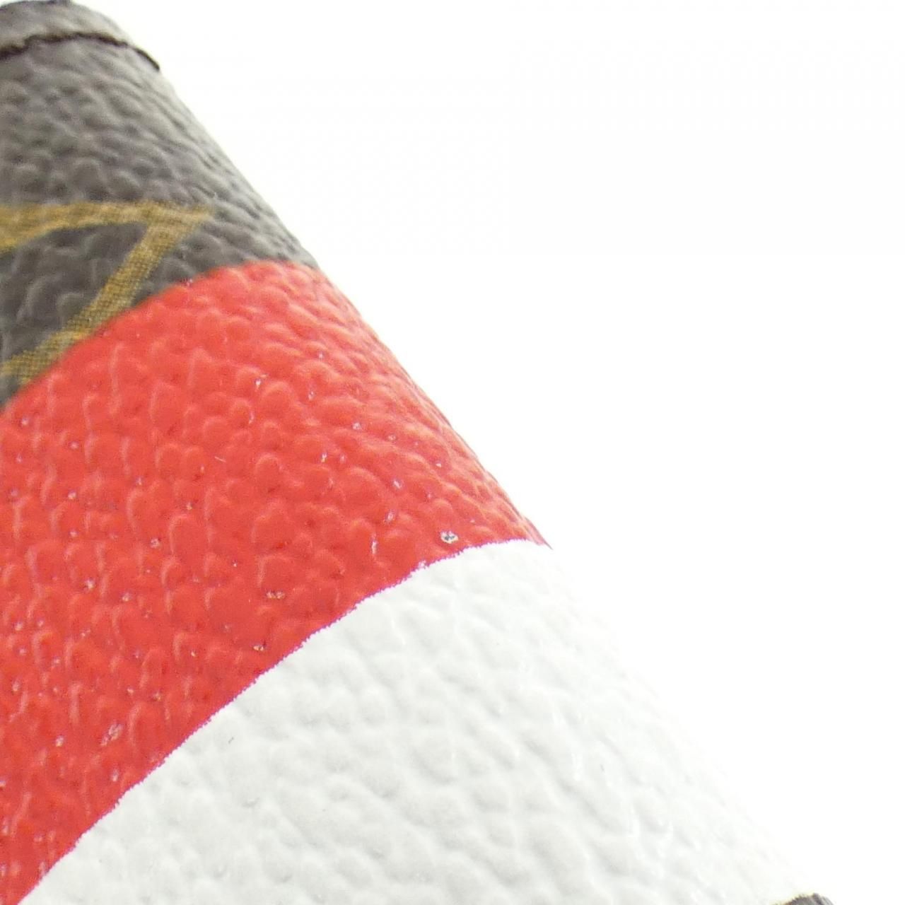 KUON（クオン） 手刺し子ストライプパッチワーク キャンプカラーシャツ