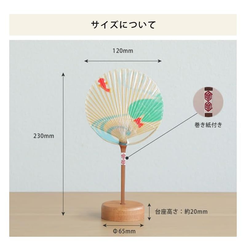 水うちわ 小丸