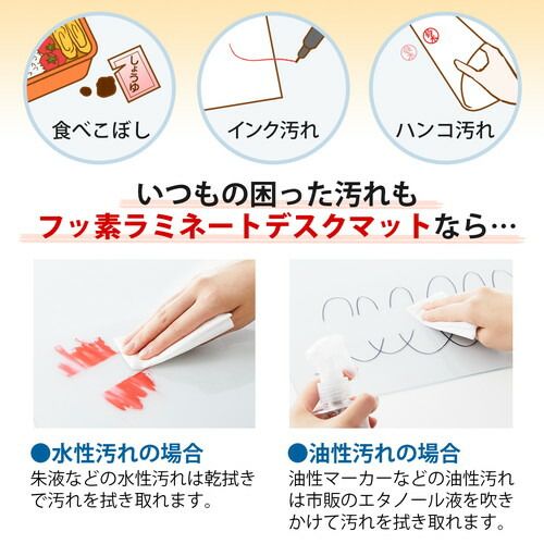 プラス フッ素ラミネートデスクマット