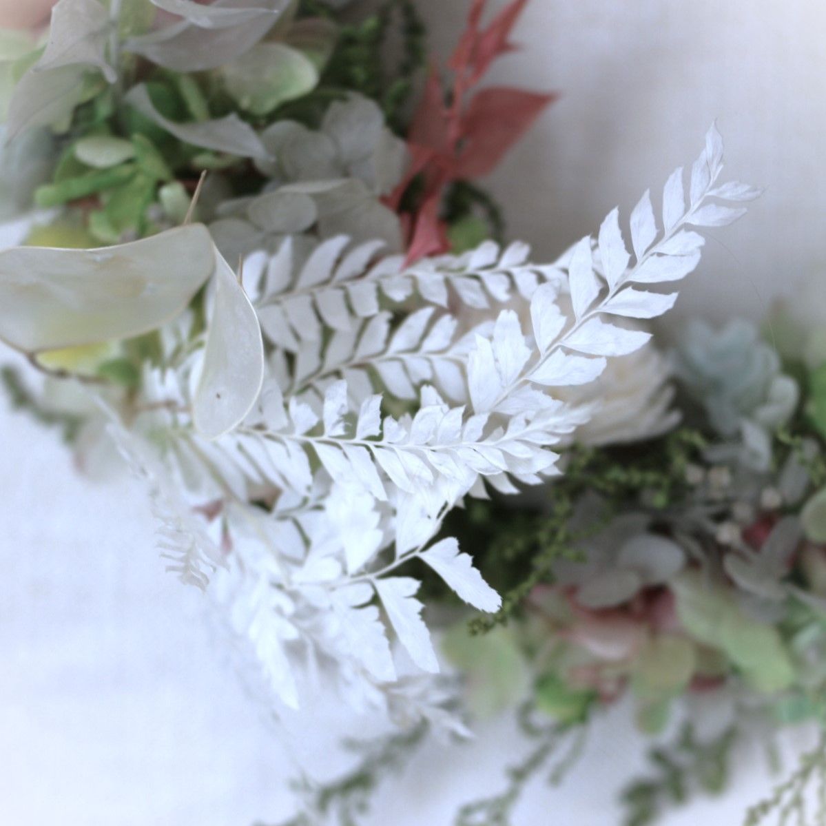008❉リースアート❉ あの日の花