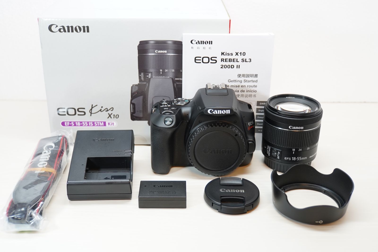 Canon デジタル一眼レフカメラ EOS Kiss X10 標準ズームキット