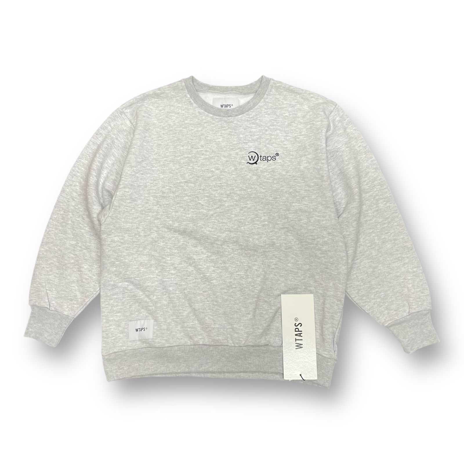 新品 WTAPS AXE.DESIGN CREW NECK 刺繍 クルーネック スウェット ダブルタップス 192ATDT-CSM14 2  56866A - メルカリ