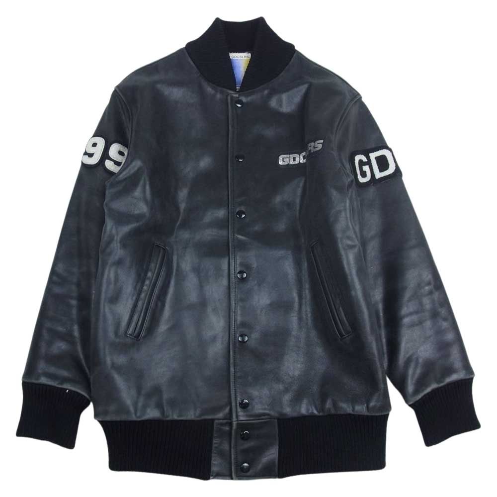 【希少】GDC 限定 100着 ナンバリング スタジャン ダッフル M ジーディーシー 限定100着 ナンバリング レザー スタジャン M