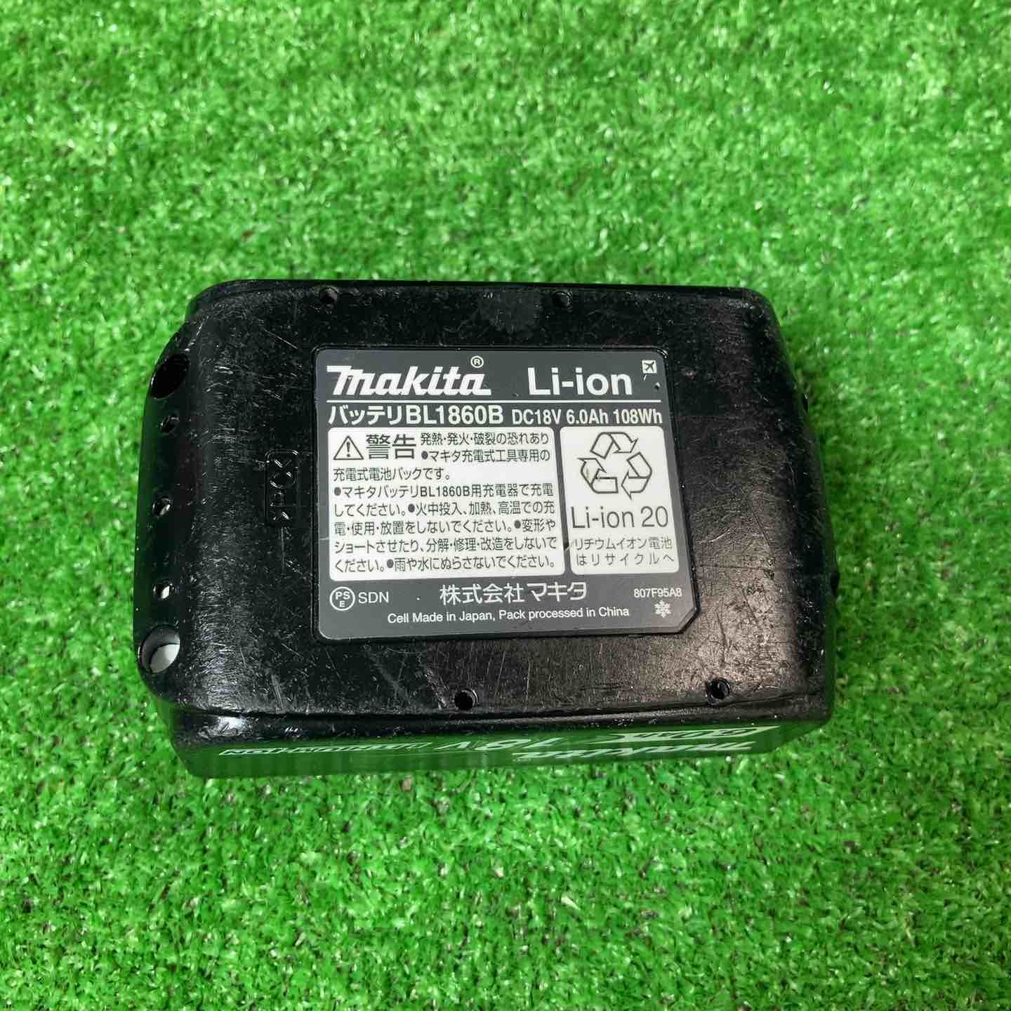 JR188DZ 18V6.0Ahバッテリー1個付き