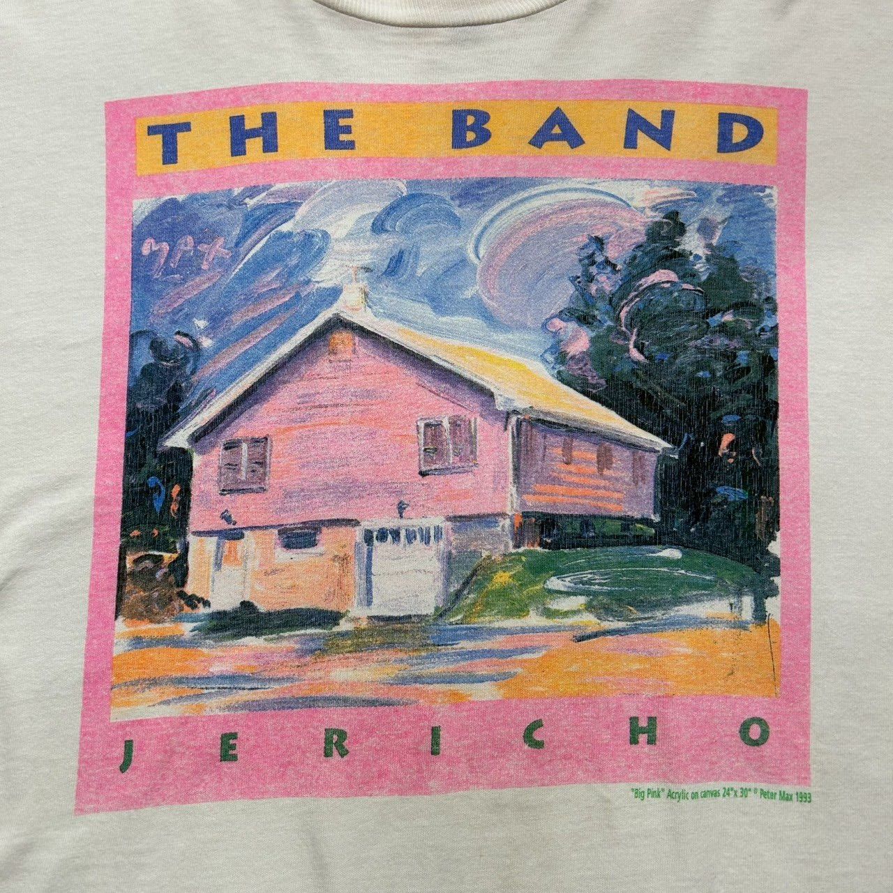 90s ビンテージ THE BAND 両面プリント バンド Tシャツ XL